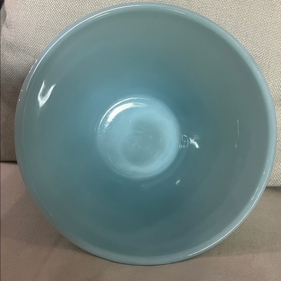 Azurite Delphite Fire King, Set of two blue bowls - Picture 3 of 6